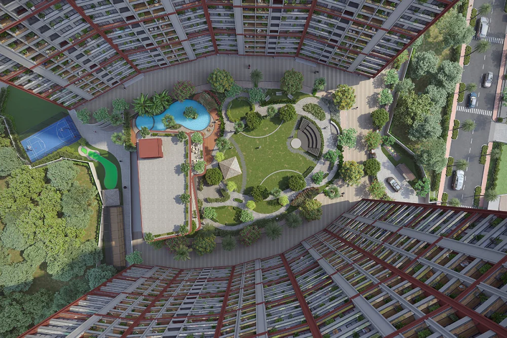 Podium Landscape & Green Spaces - Triton