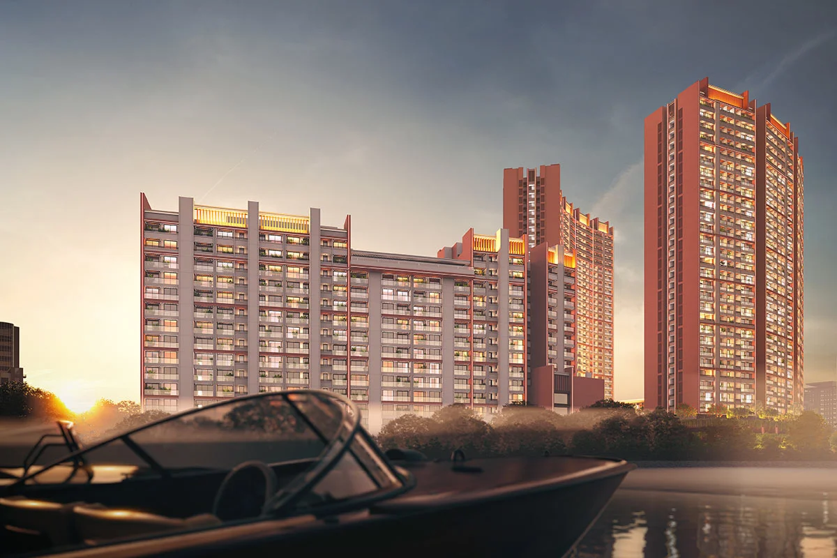 Lovis Lake View Elevation - View 1